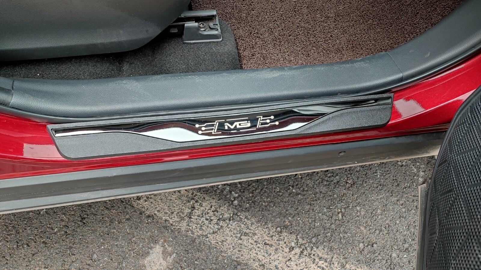 For MG MG4 2023 Car Accessories Door Sill Protector Cover Scuff Guard ...