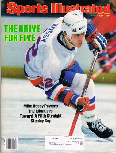 1984 Sports Illustrated Mike Bossy New York Islanders