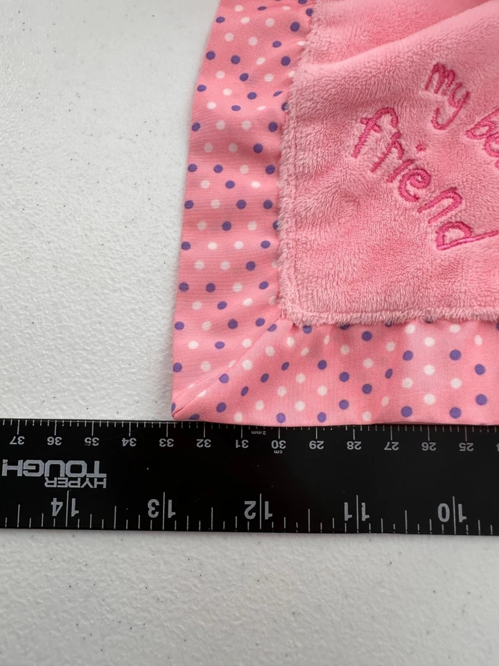 Garanimals розовый плюшевая кукла милый безопасности одеяло 13» атласный лучший друг - Изображение 3 из 4