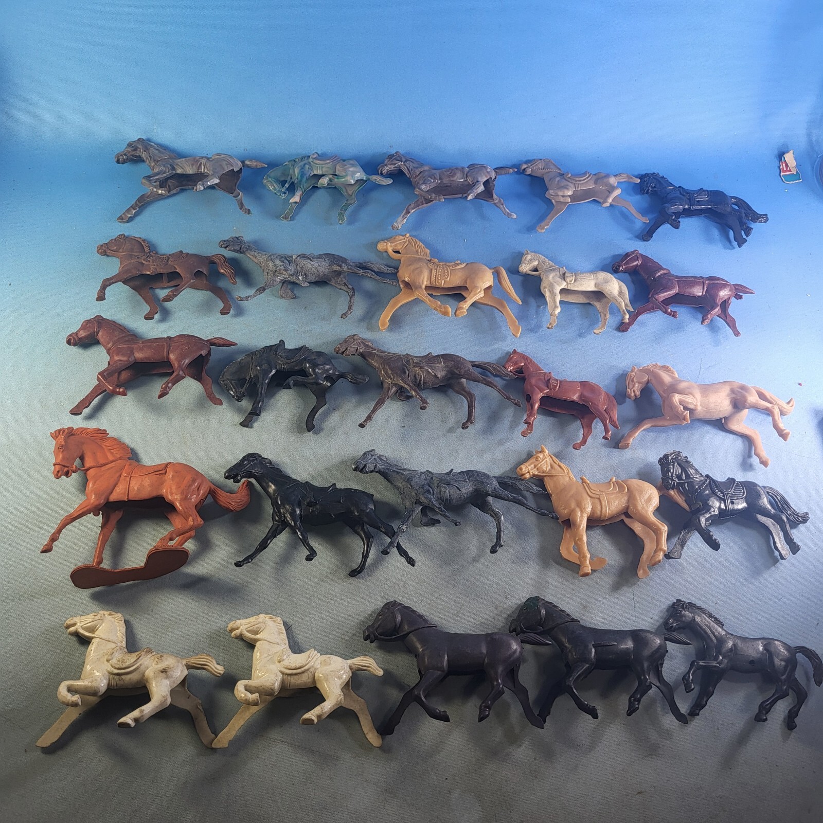 Lot Vintage Marx Fort Apache Cavalry Timmee Mpc Lido Rel + Toy Plastic