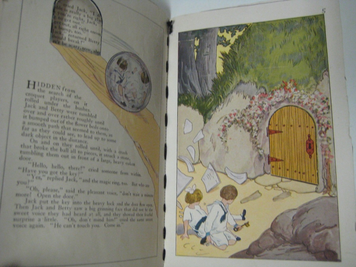 Vintage The Adventures of JACK AND BETTY Booklet Clara George