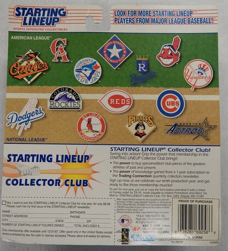 Figura de acción Brian McRae 1997 Starting Lineup edición de béisbol (Chicago Cubs) - Imagen 5 de 6