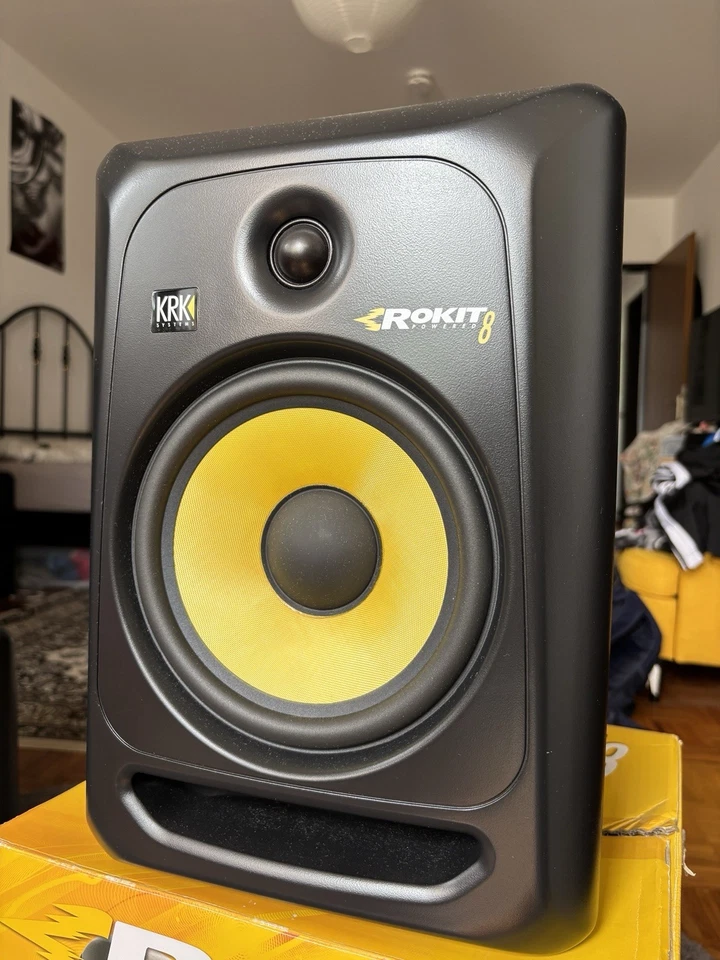 KRK Rokit RP 8 G3 Studio Monitor Lautsprecher Schwarz DJ Boxen - Bild 2 von 4