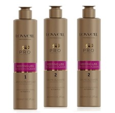 Champú Keratin Lowell Keeping Liss Action 1 + 2 x Passo 2