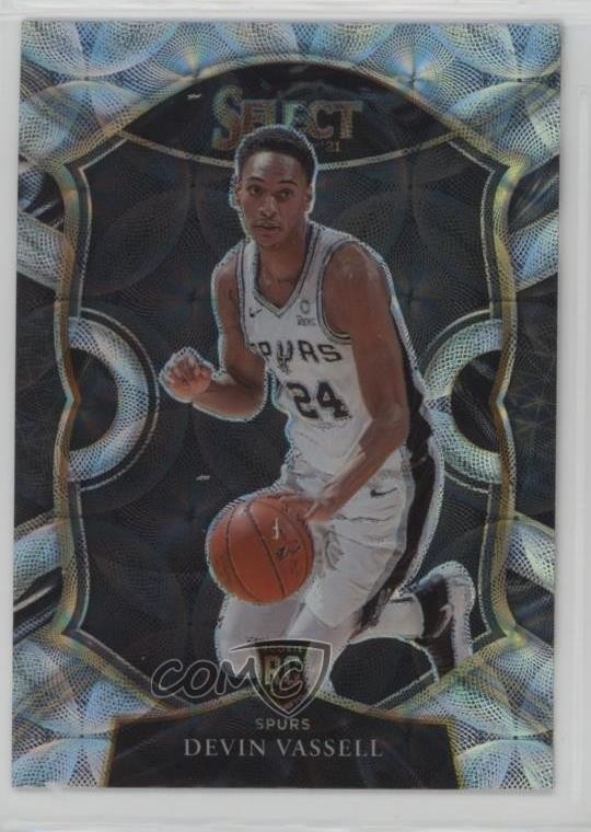2020-21 Panini Select Concourse Scope Prizm Devin Vassell #71 0x2s