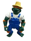 Vintage 90's TMNT Action Figures - No Accessories - Michaelangelo Farmer