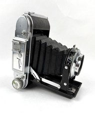 Franka Rolfix 2 Germany W/ Rodenstock-Trinar 1:3.5 105mm Lens Working Shutter