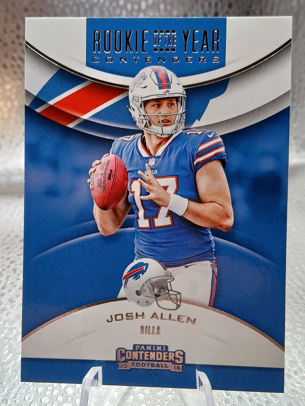 2018 Panini Contenders - Rookie of the Year Contenders Josh Allen #RYA-JA (RC)