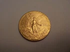 Photo of a 1947 Mexico 50 Pesos Gold from an eBay listing that sold on May 21, 2026