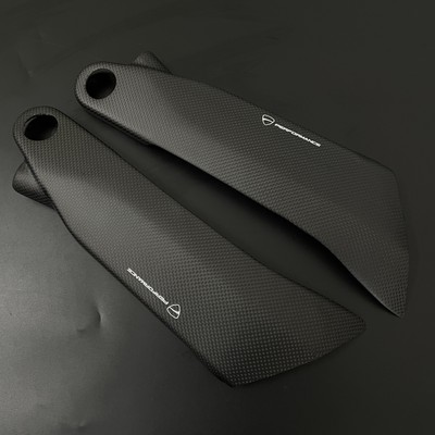Carbon Fiber Frame Side Cover protect Panels For DUCATI Panigale V4 V4S V4R 