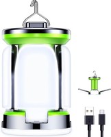Blukar LED Campinglampe, 2000L Camping Laterne - 7 Leuchtmodi 60 Leds Superhell