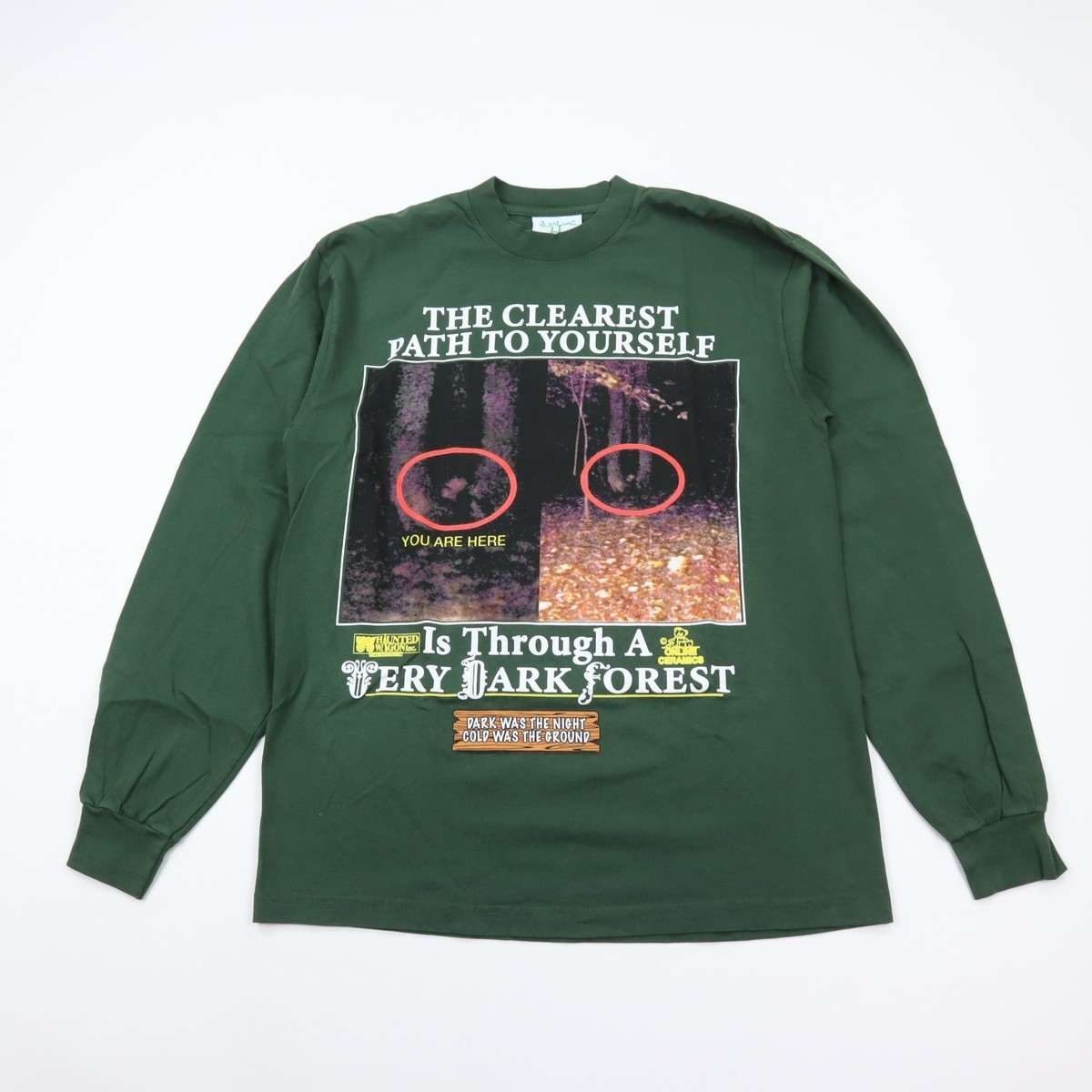 Online Ceramics T-Shirt Medium Path To Your Self Very Dark Forest 