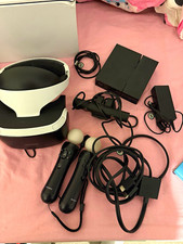 Sony PlayStation VR Headset Bundle w/ PS4 Camera, Move Controllers 120Hz