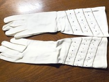 Van Raalte Vintage White Gloves 1950s