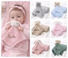 Personalised Baby Blanket & Lovey Set, Custom Name Comforter, Newborn Gift, Baby