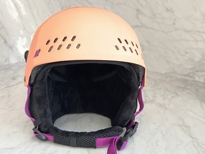 k2 - entity - ski helmet K2 Entity Kid's Snow Helmet, Coral, X-Small