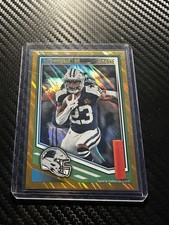 2025 Panini Score Gold Lava /799 Rico Dowdle #241 — Carolina Panthers