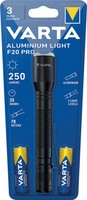 Varta Taschenlampe Aluminium Light F20 Pro, Schwarz 1 Bis 36 Stk Spare 41%