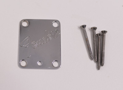 1988 Vintage Fender Stratocaster Plus Neckplate w/Original Screws 1989 1990 1991