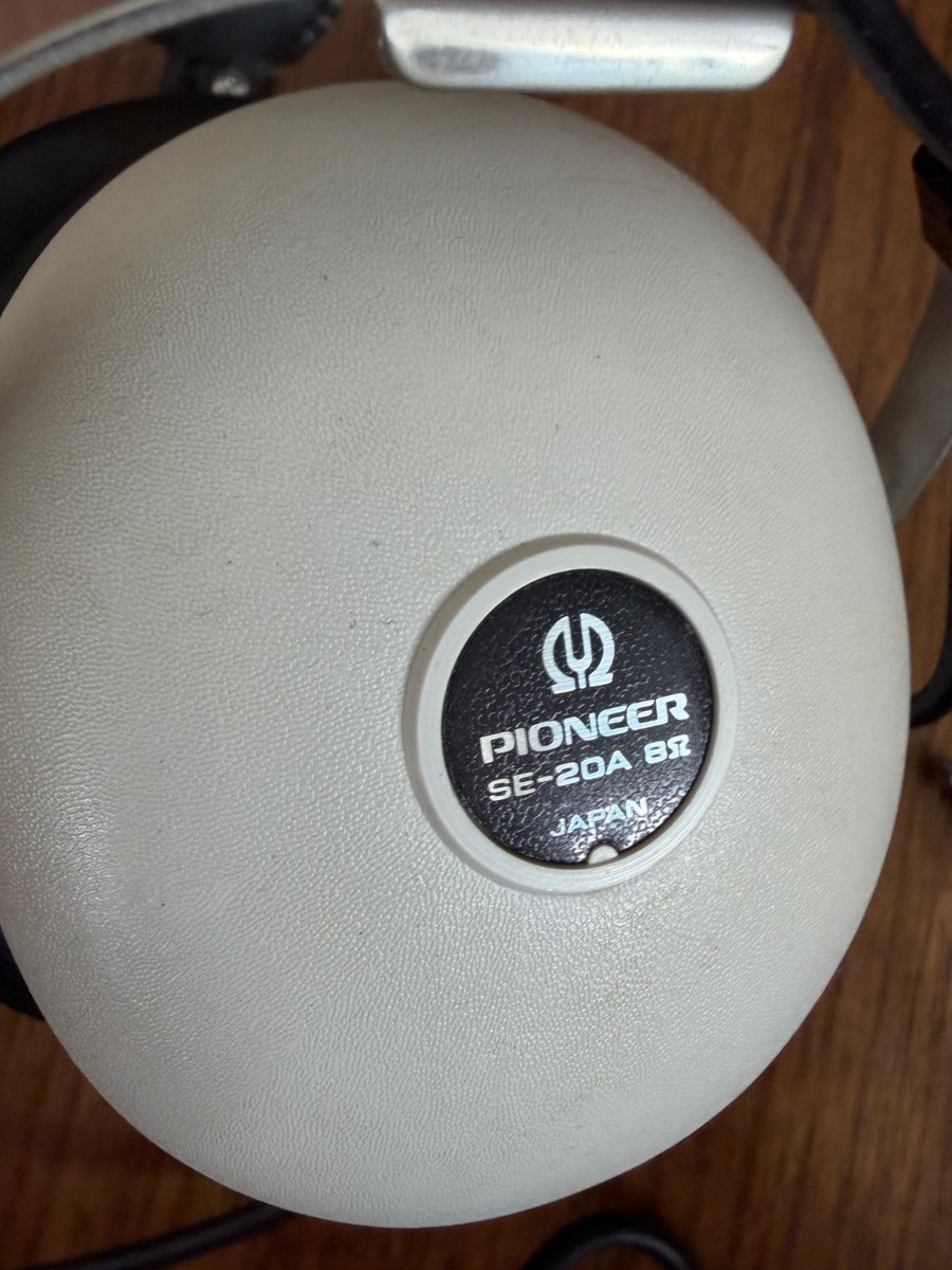 Vintage Pioneer SE-20A 8 Ohm Stereo Closed Back Headphones | eBay