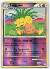 Exeggutor 18/123 HeartGold & SoulSilver Reverse Holo Rare Pokemon Card LP on eBay