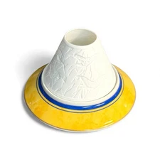 Photophore Lithophania - Limoges Haviland - Tuscany Saffron - Perfect Condition