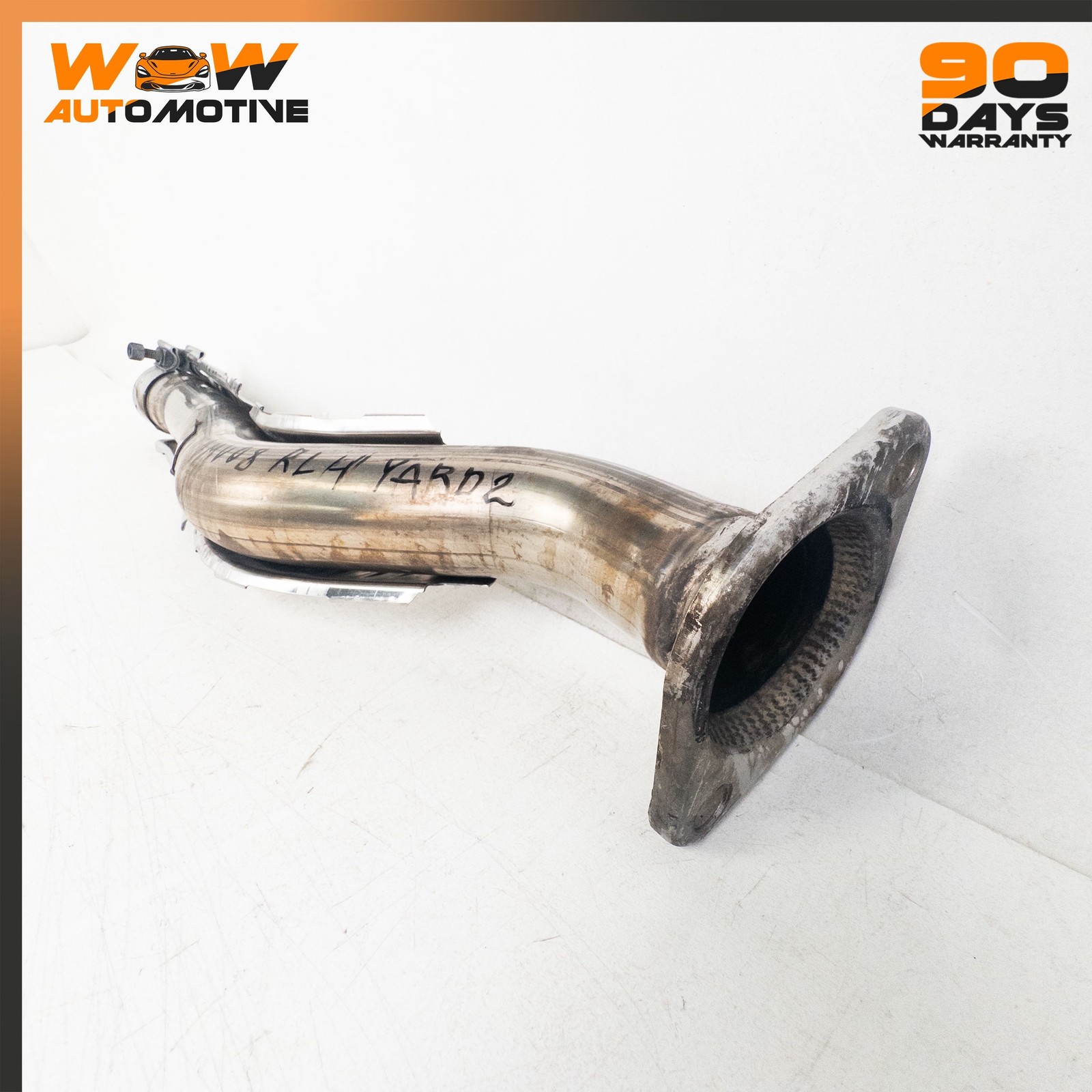 06-16 ASTON MARTIN V8 VANTAGE 4.7L REAR LEFT EXHAUST INTERMEDIATE PIPE OEM