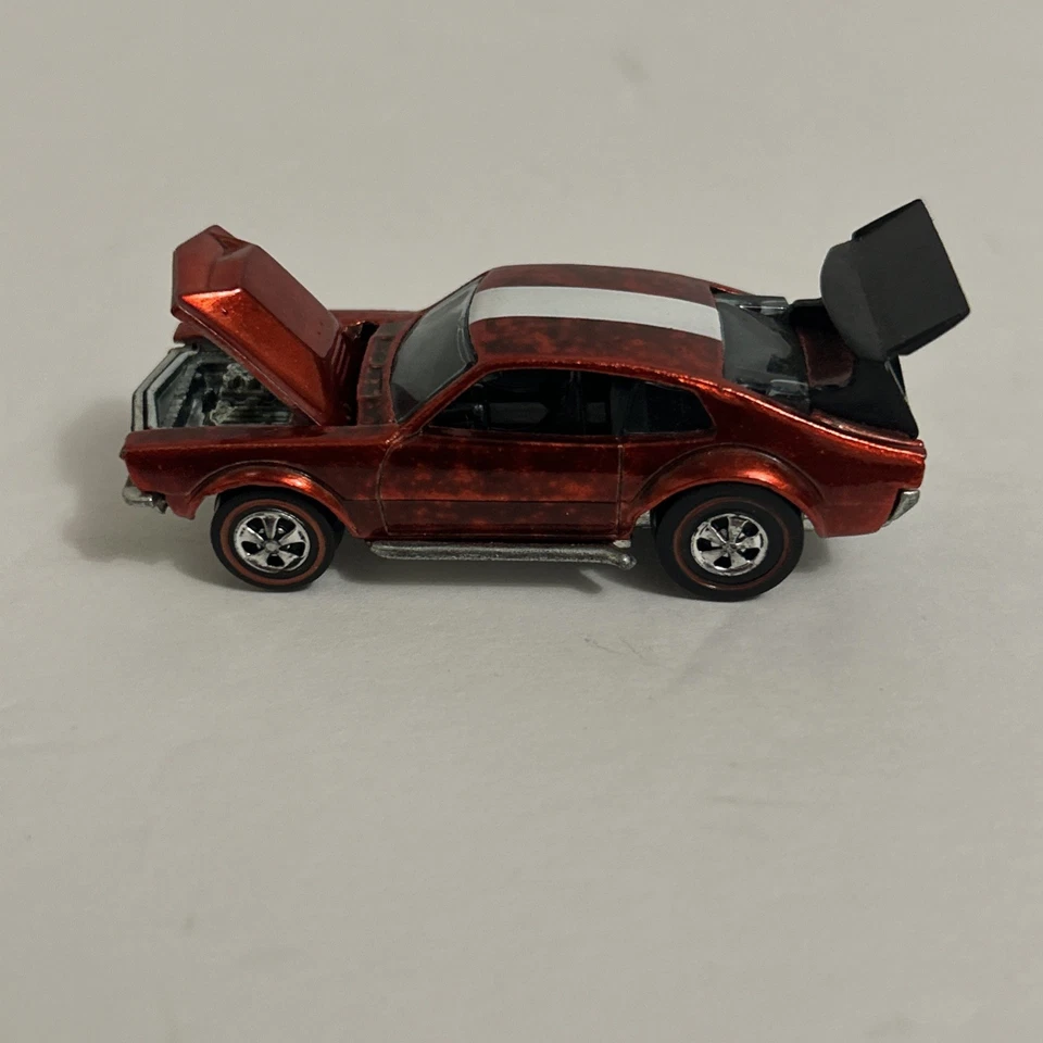 Mattel 1969 vintage Hot Wheels Redline Mighty Maverick rojo EE. UU. Gran forma Foto 2 de 4