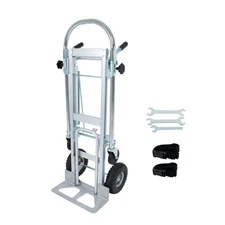 1000Lbs 3 In1 Aluminum Hand Truck Convertible Hand Truck Dolly Large Size