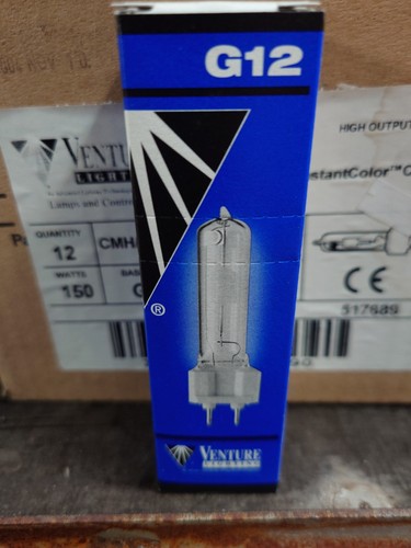 Venture CMH/150/T/UVS/U/3K/G12 Ceramic Metal Halide Pack Of 12 - Picture 3 of 3