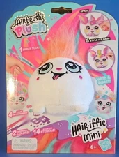 AIRBRUSH PLUSH washable w/Stencils & markers CANAL TOYS - Hairiffic Mini - PIXIE