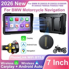 for BMW Motorcycle CarPlay & Android Auto, 7" Plug&Play Lossless Installation