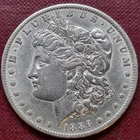 1886 O Morgan Dollar 1$ AU #98371