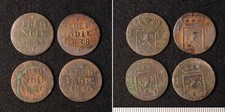 *Netherlands East Indies, 1 Cent Coin 1837-1840 KM#290 Indonesia[E2281]7y8