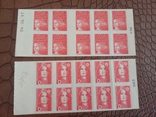 Timbres france carnet autoadhesif Marianne neuf