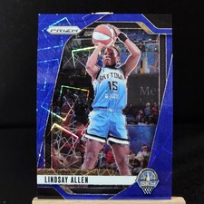 2024 Panini Prizm WNBA Lindsay Allen #107 Blue Velocity Prizm