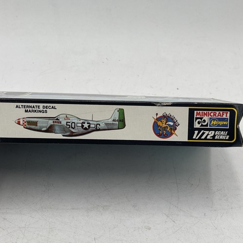 Vintage Hasegawa Minicraft Mustang P-51D Fighter Modellbausatz im Maßstab 1:72 Neu - Bild 5 von 5