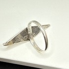 Vintage Mexico Paua Abalone Shell Sterling Silver Ring Size 7.5 — photo 5
