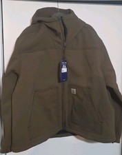 Carhartt Super Dux Relaxed Fit Sherpa-Lined Active Jacket Coffee Men SZ 2XL NWT