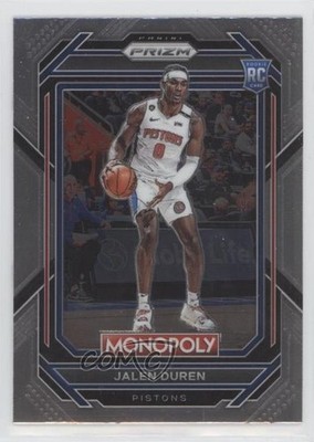 2022-23 Panini Prizm Monopoly Jalen Duren #27 Rookie RC 0su2