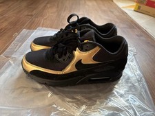 Men 8.5US Vhtfreleased In Japan Model Nike Air Max Black Gold LTD Sneaker Collec