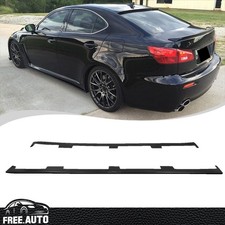 Fits 06-13 Lexus Is250 Is350 Side Skirts Jdm Unpainted Rocker Panel Extension Pu