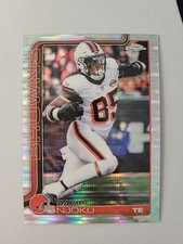 2025 Topps Chrome David Njoku Pulsar Refractor #69 Cleveland Browns