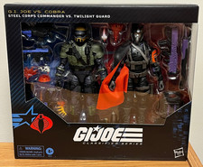 G.I. Joe Classified Series    141 Steel Corps Commander vs. Twilight Guard   NIP