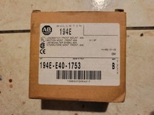 Allen Bradley 194E-E40-1753 Ser B 40A Front Mount Load Switch New In Box