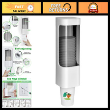 Wall Mounted Cup Dispenser for 3oz-5oz Disposable Paper  Plastic Cups - Ideal f