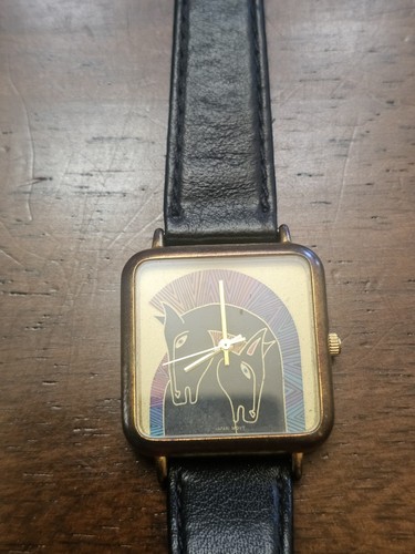 Vtg Laurel Burch Jewelry Lot Brooches & Watch Cats & Horses Use Condition P2 - Picture 14 of 18