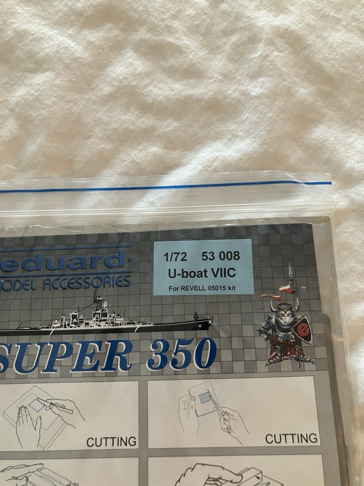 Revell VIIC Submarine 05015 Upgrade Parts Photo Etch Wood Lot Nautilus Eduard