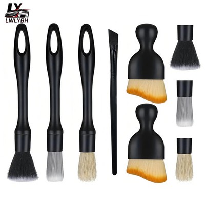 Auto Reinigungsbürsten Set Detailing Pinsel Innenraum Lüftung Felgen Bürste