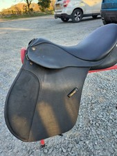 Wintec 17inch Black GP Saddle with Adjustable Gullet,